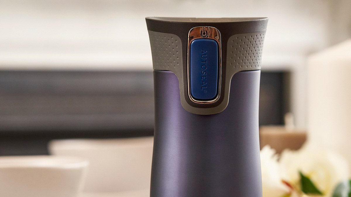 Contigo West Loop 2.0 - szczelny kubek termiczny o pojemności 470 ml - kolor: Dark Plum (fioletowy)